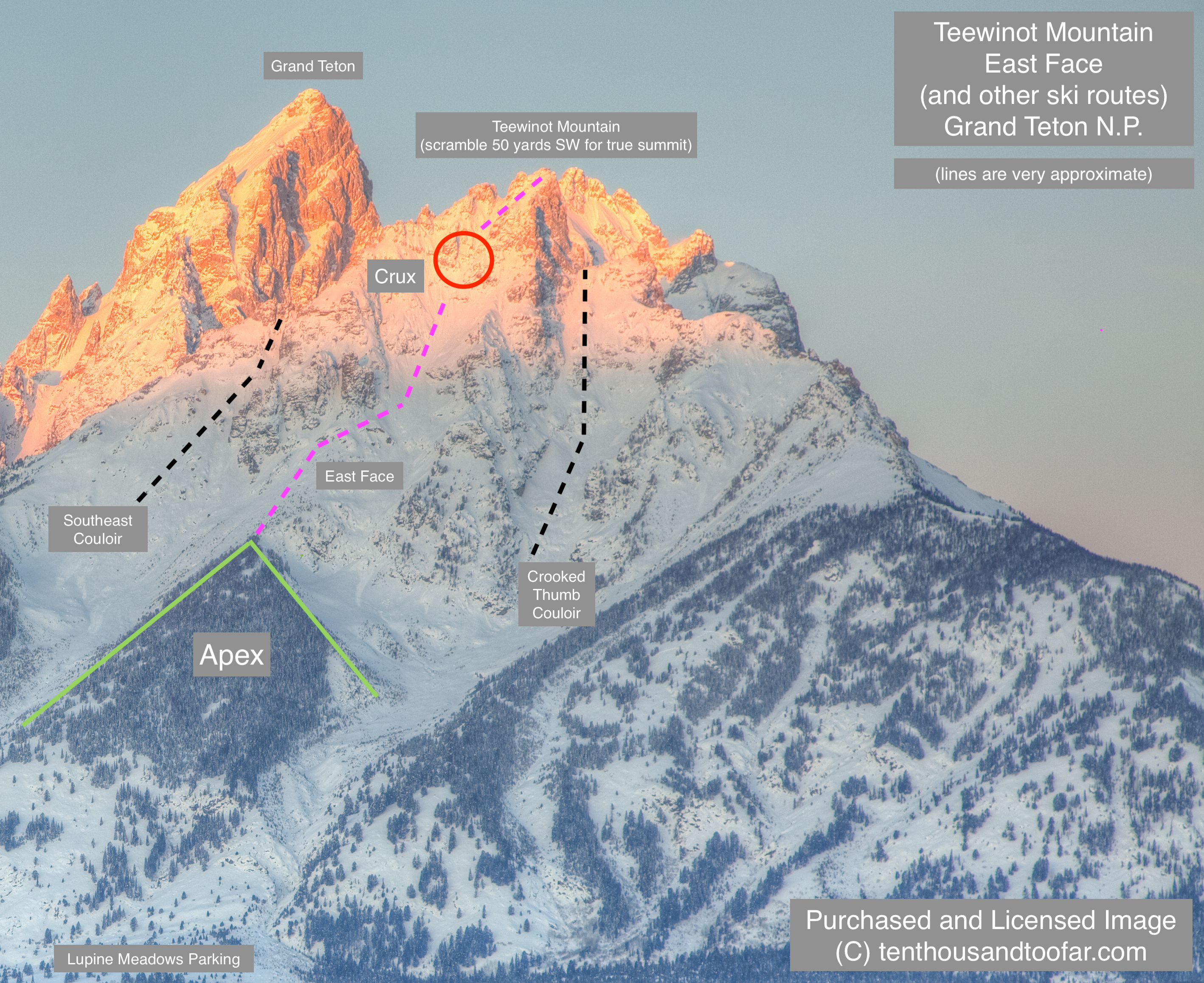 Deceptive in Many Ways – Skiing the Crooked Thumb Couloir