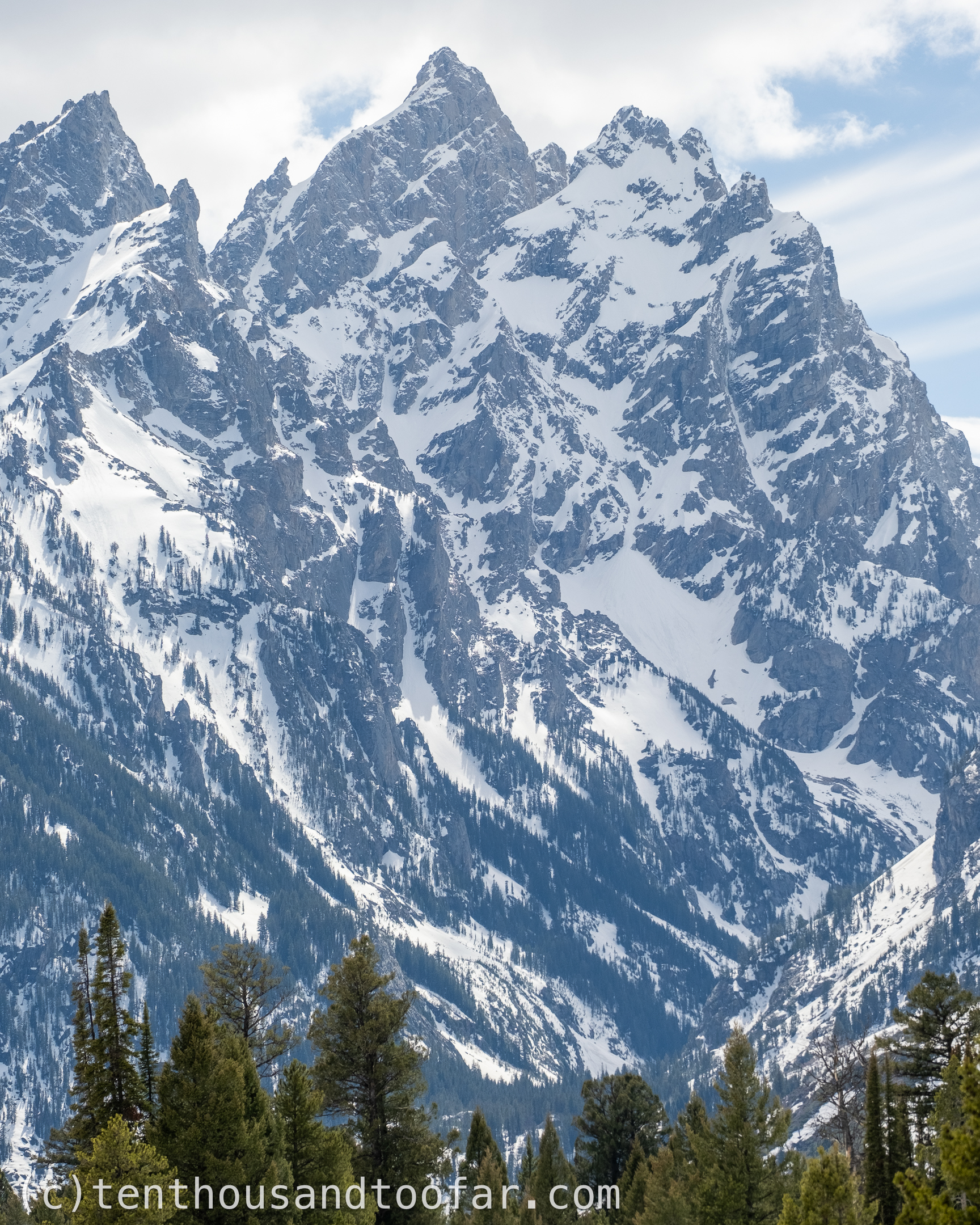 Transcendence – Northeast Snowfields – Mount Owen – GTNP, WY