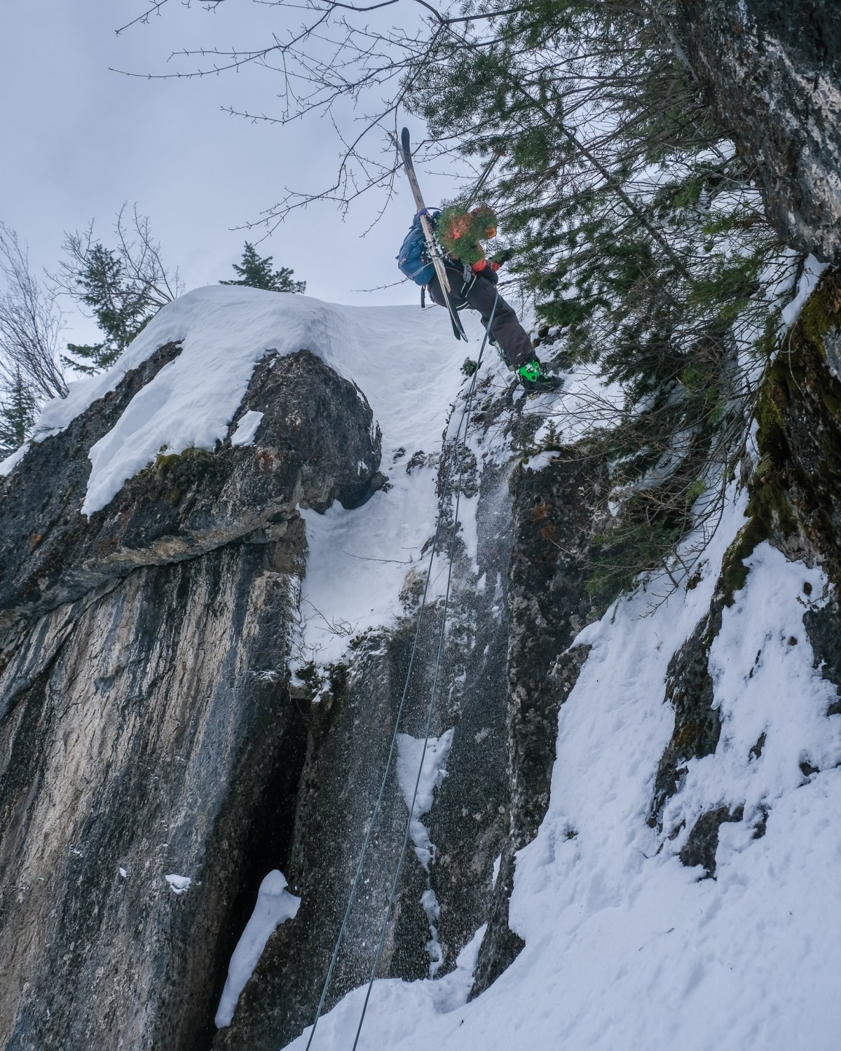 Subalpine Ski Mountaineering – Lost Boys, Treasure Mountain North Face – Teton Canyon, WY&nbsp;(02.25.24)