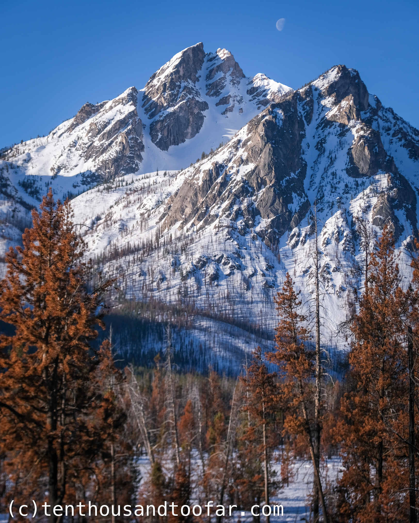 Sawtooths 2025 Part Two – Skiing the McGown Triple: Little McGown