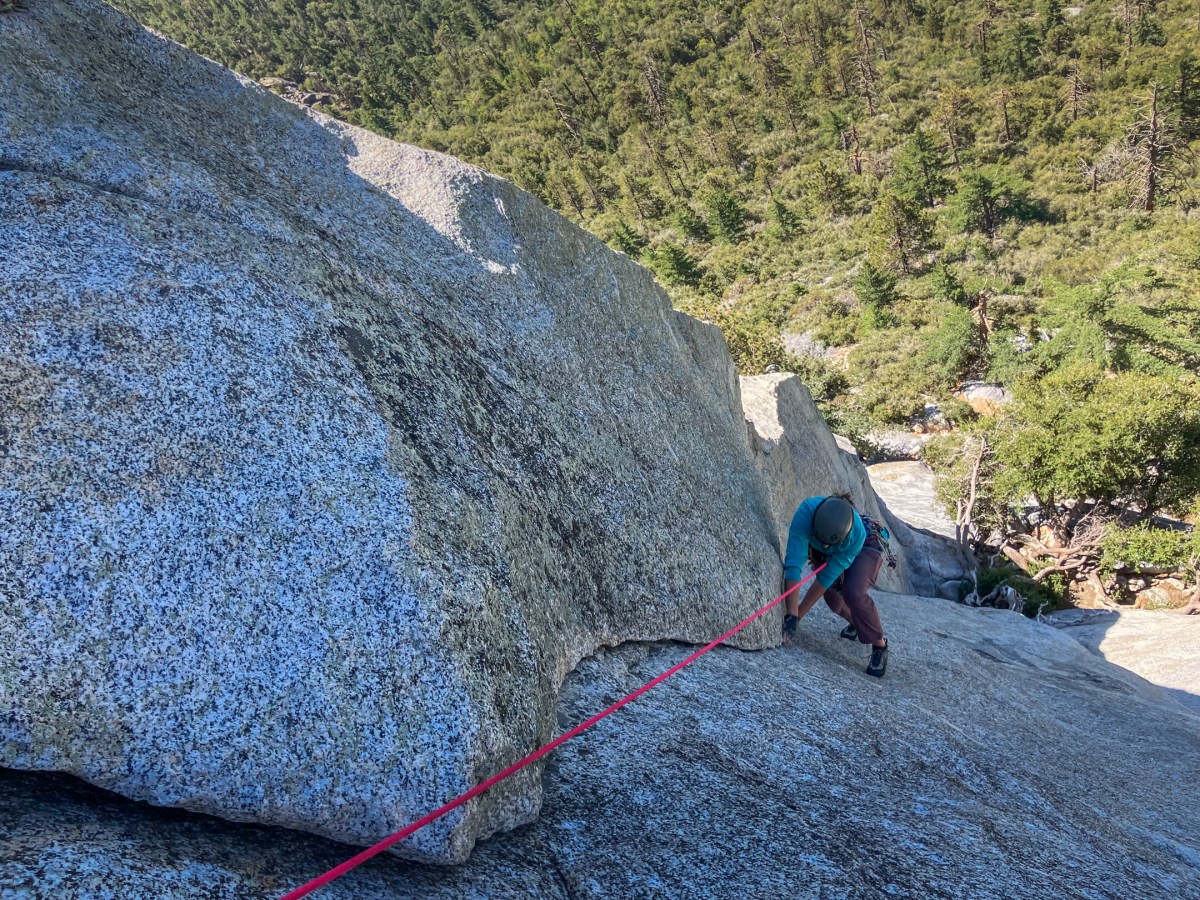Lean Back and Pull – El Camino Real (5.10a, 6 pitches, 500′) – Tahquitz Rock – Idyllwild, CA&nbsp;(09.14.25)